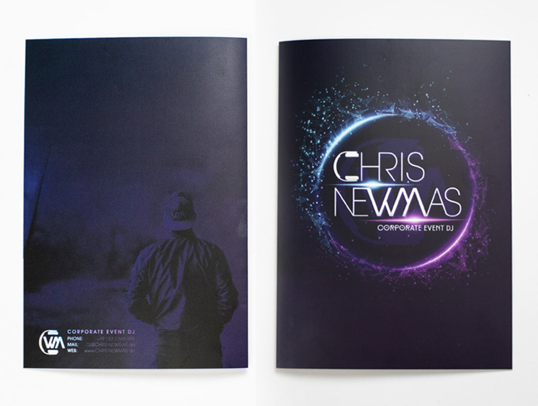 Chris Newmas Broschüre